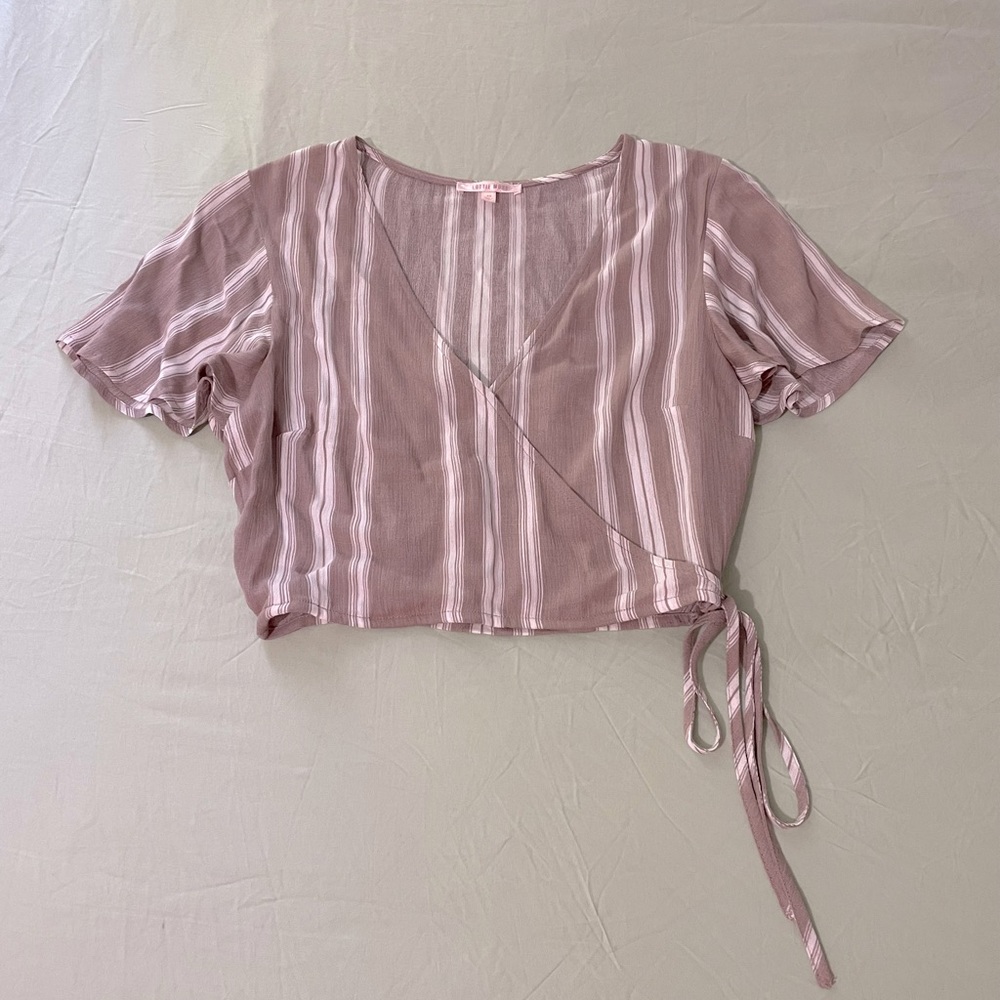 PacSun cropped blouse